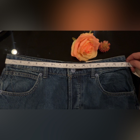 We the free Floral Embroidered Blue Jeans 🍬🫐🍬 - Picture 3 of 16